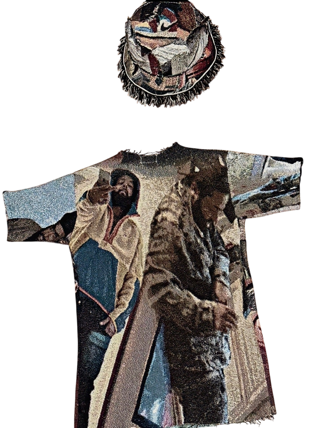 Portrait Shirt x Bucket Hat